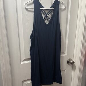 Terra & Sky Dark Blue Top